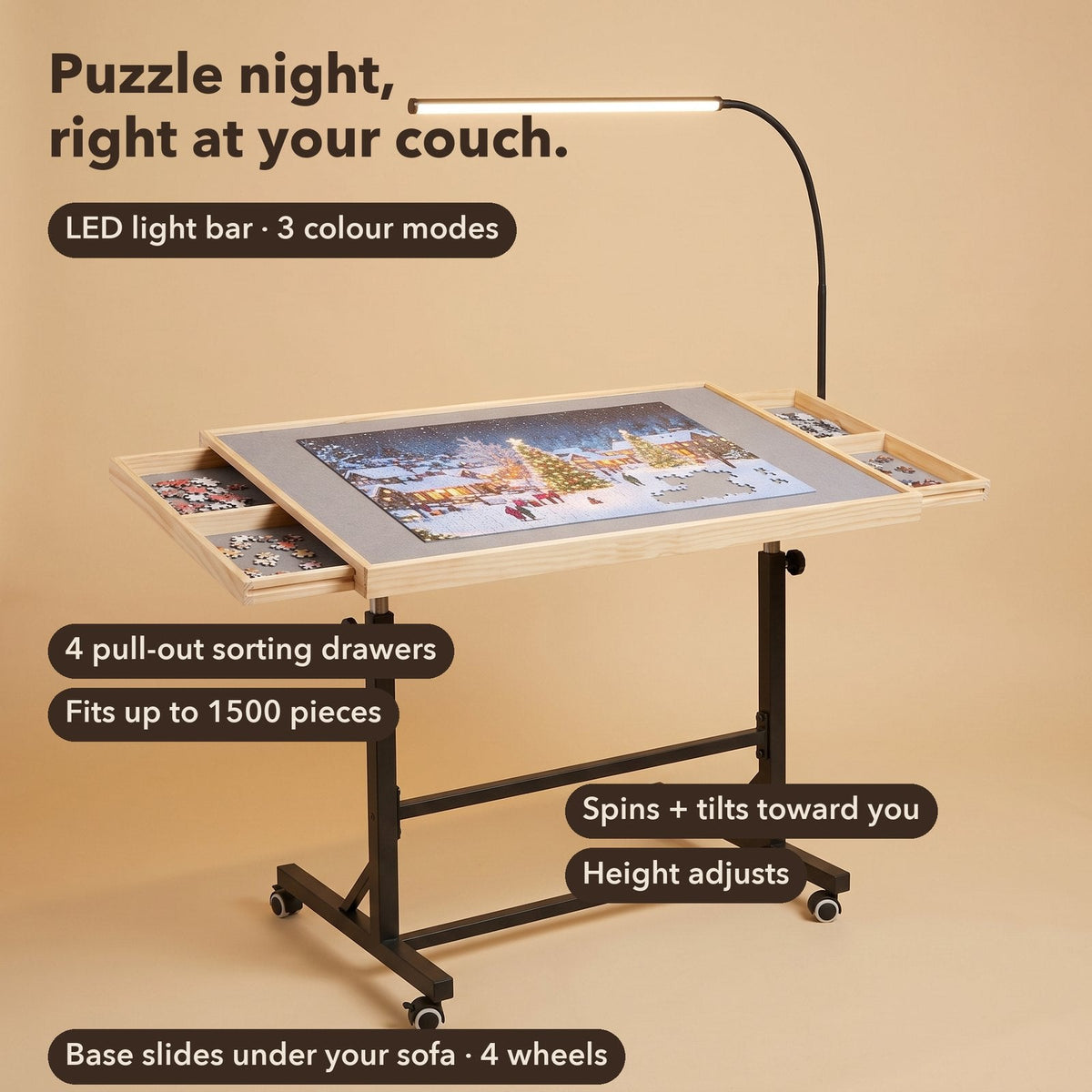 Pieceful features